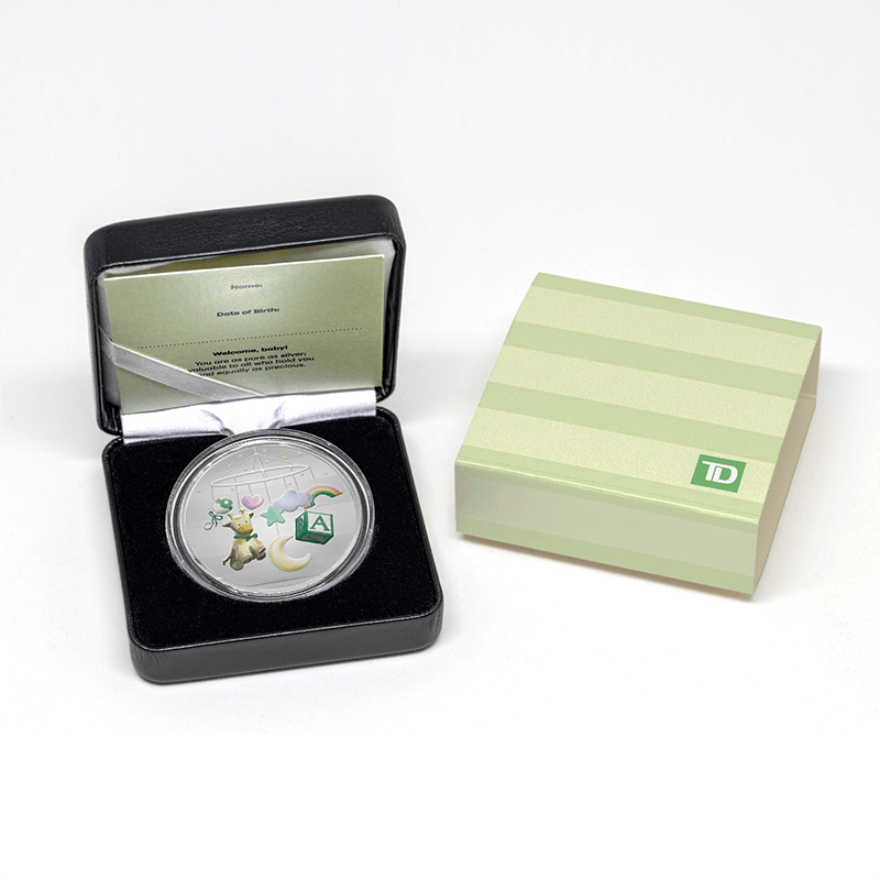 Buy 1 oz. TD Sleep Tight, Goodnight Silver Round Price in Canada TD